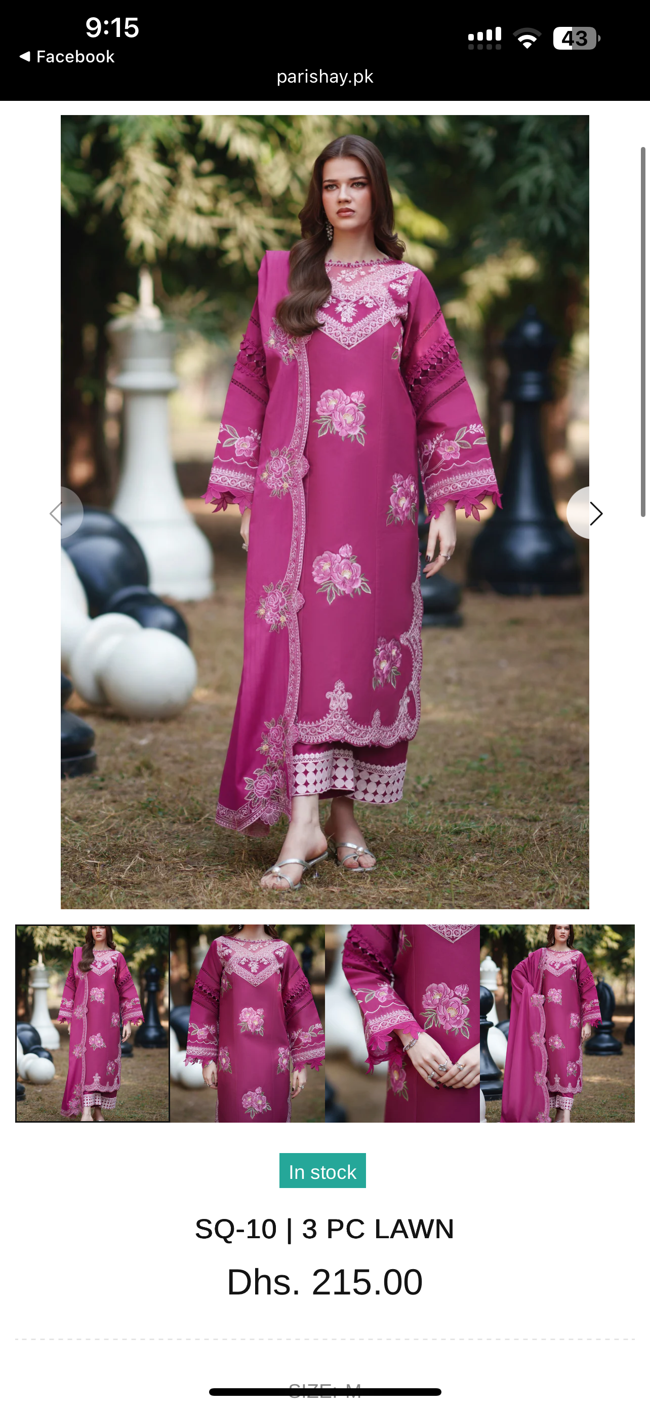 Parishay orignl stiched luxury lawn