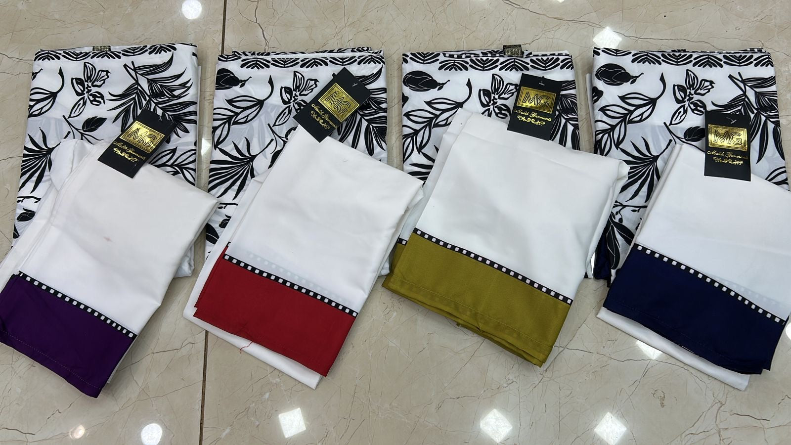 Cordsets stiched kaftan