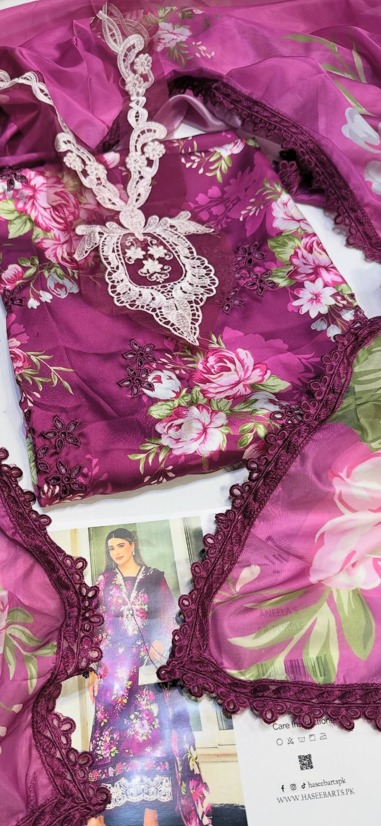 Aneelas collection silk