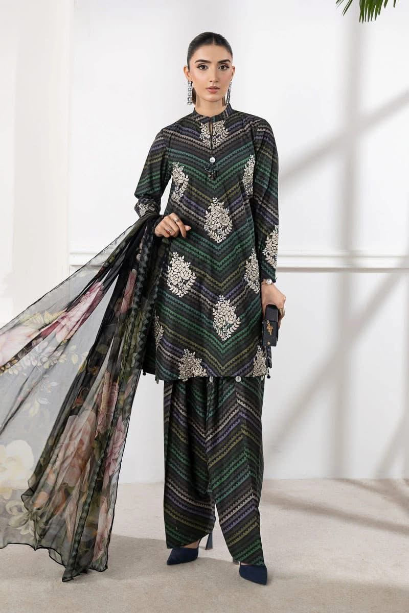 Maria b lawn stiched