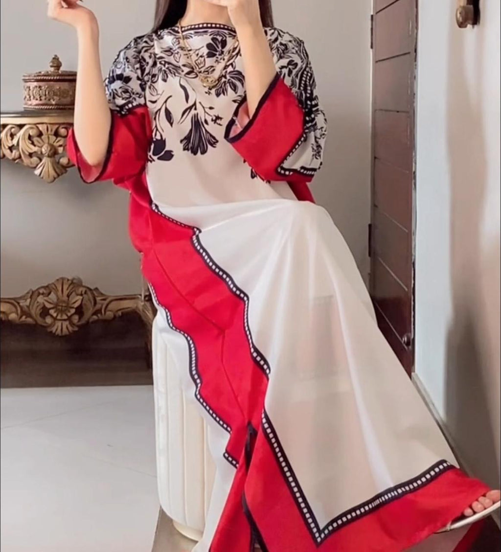 Cordsets stiched kaftan