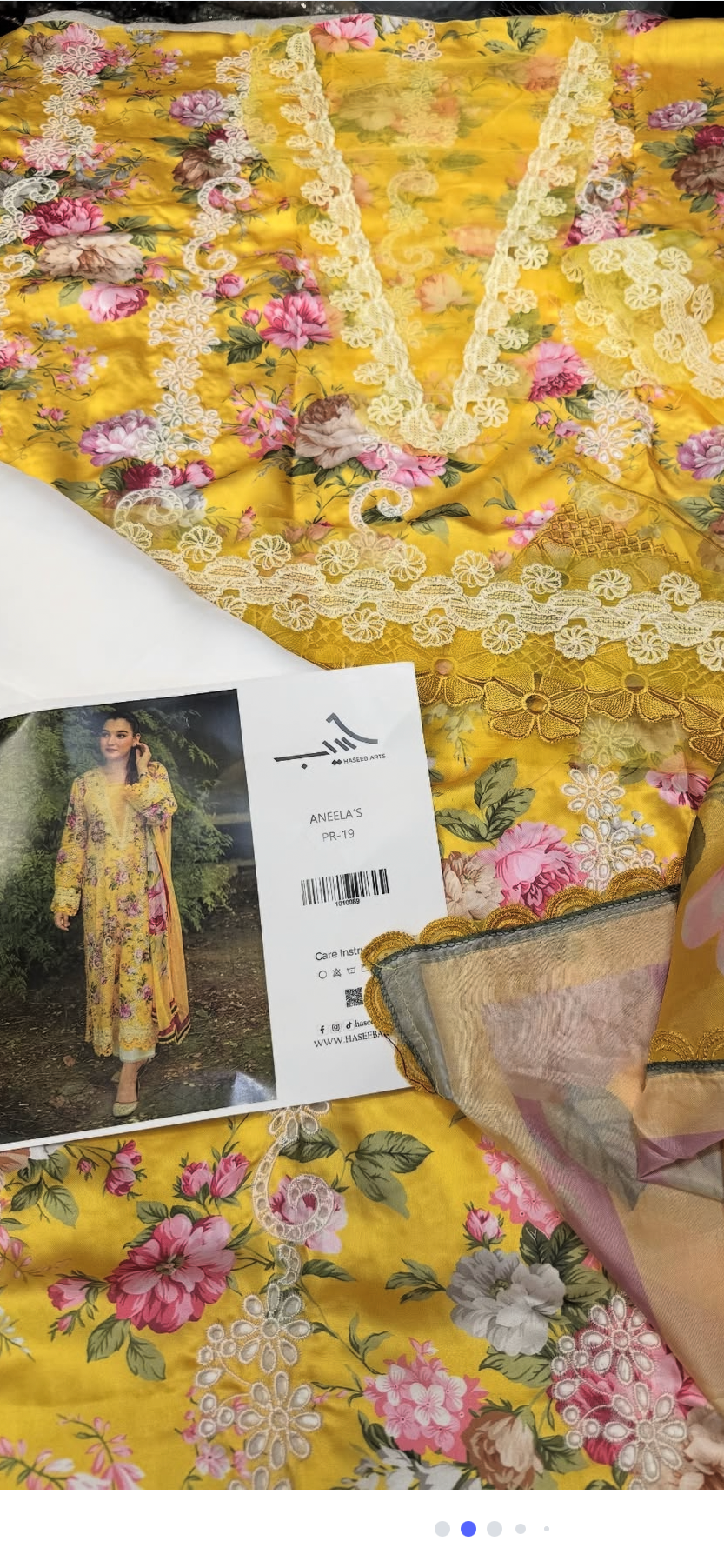 Aneelas collection silk
