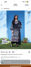 Parishay orignl lawn stiched