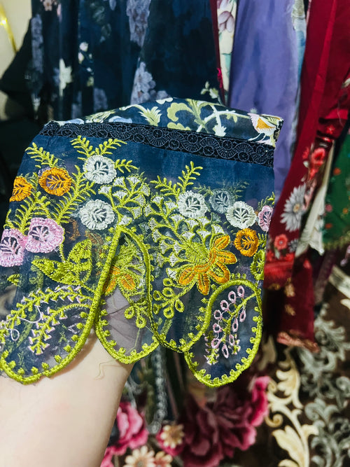 Asifa nabeel master copy stiched lawn