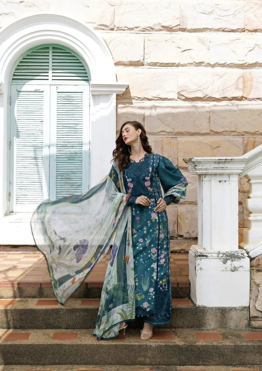 Elaf brand stiched lawn master copy