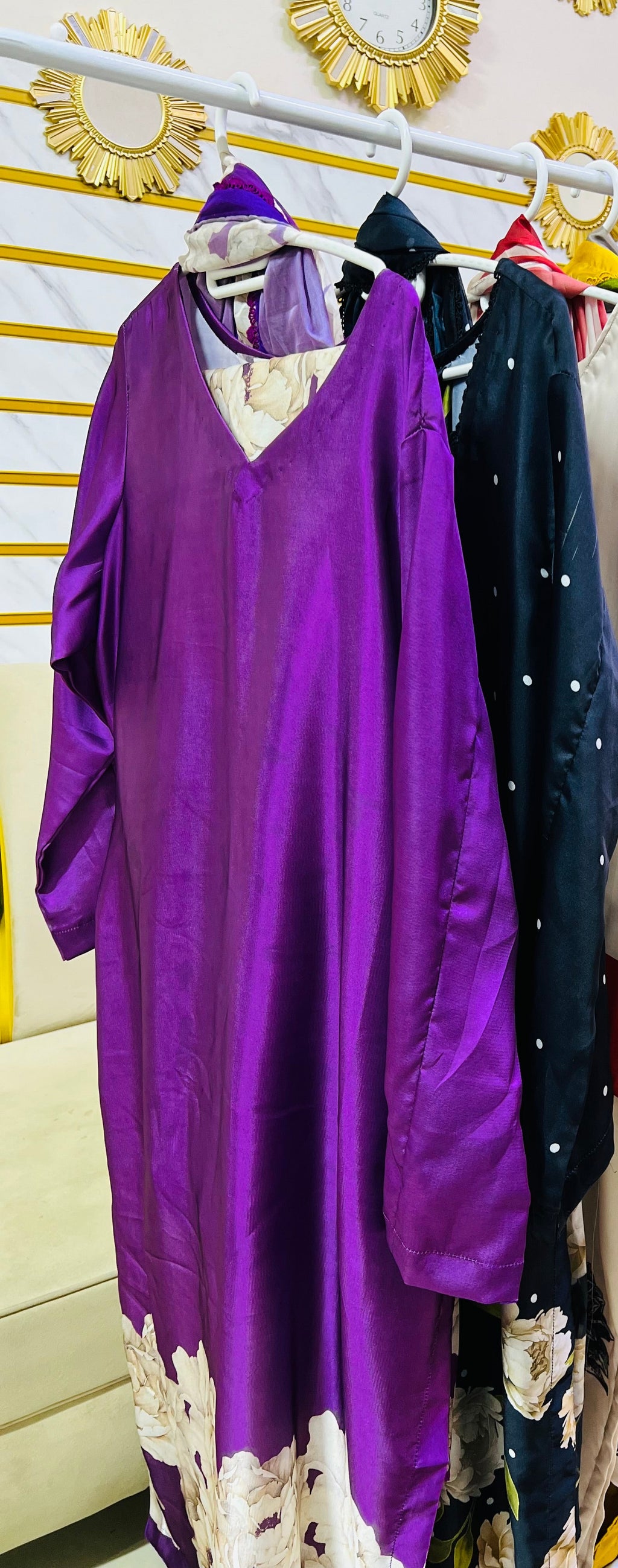 3 pc silk suit trendy code