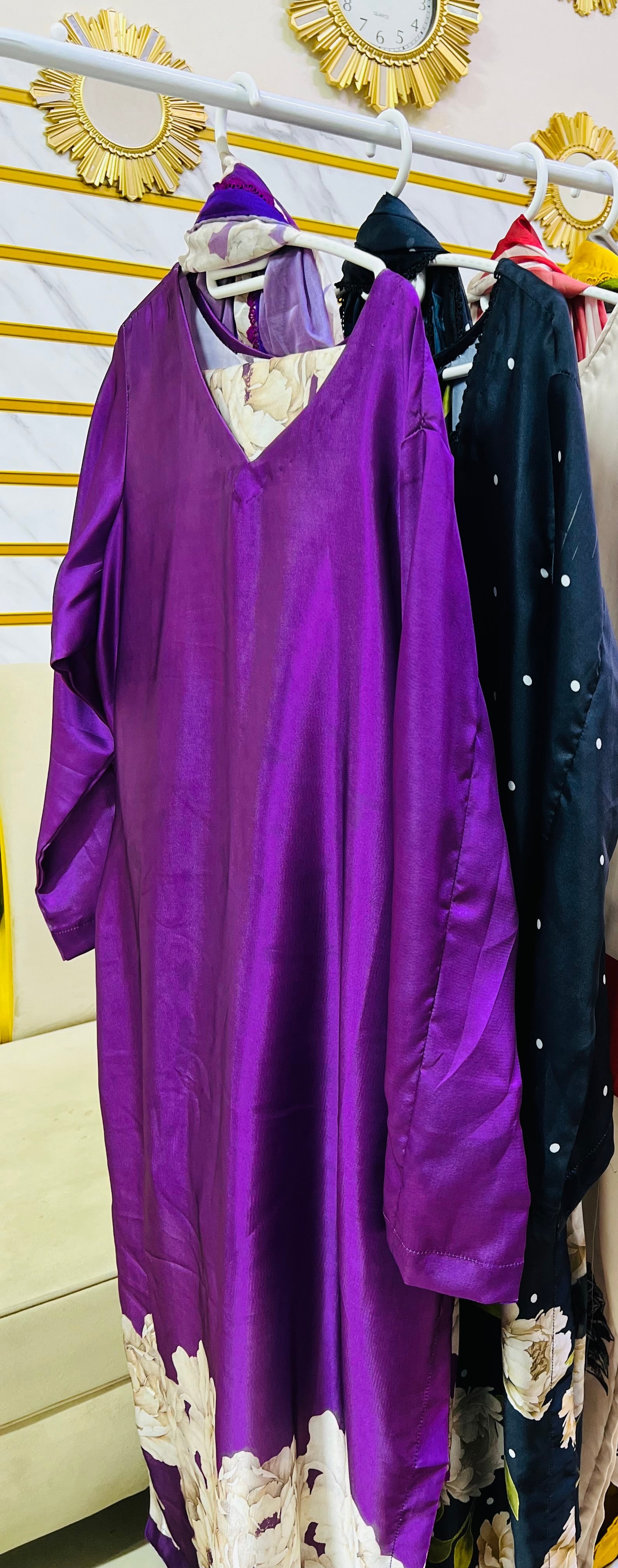 3 pc silk suit trendy code