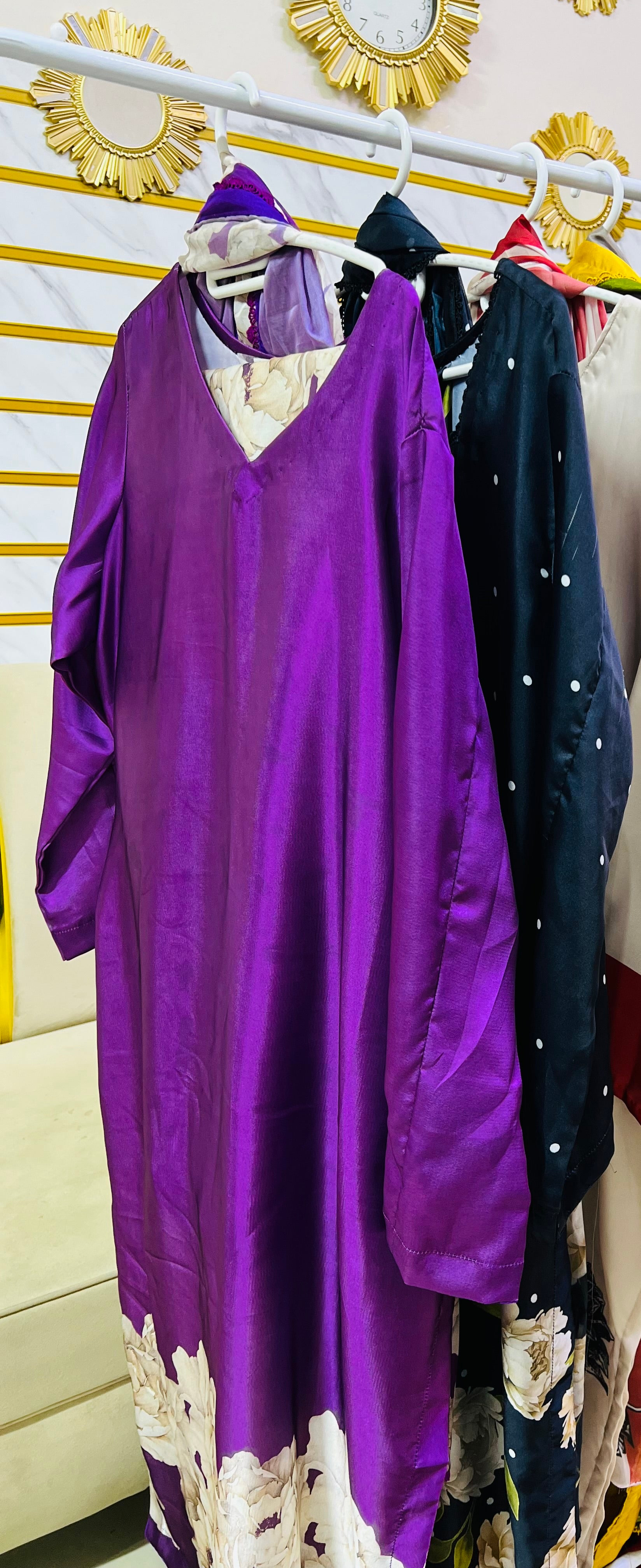 3 pc silk suit trendy code