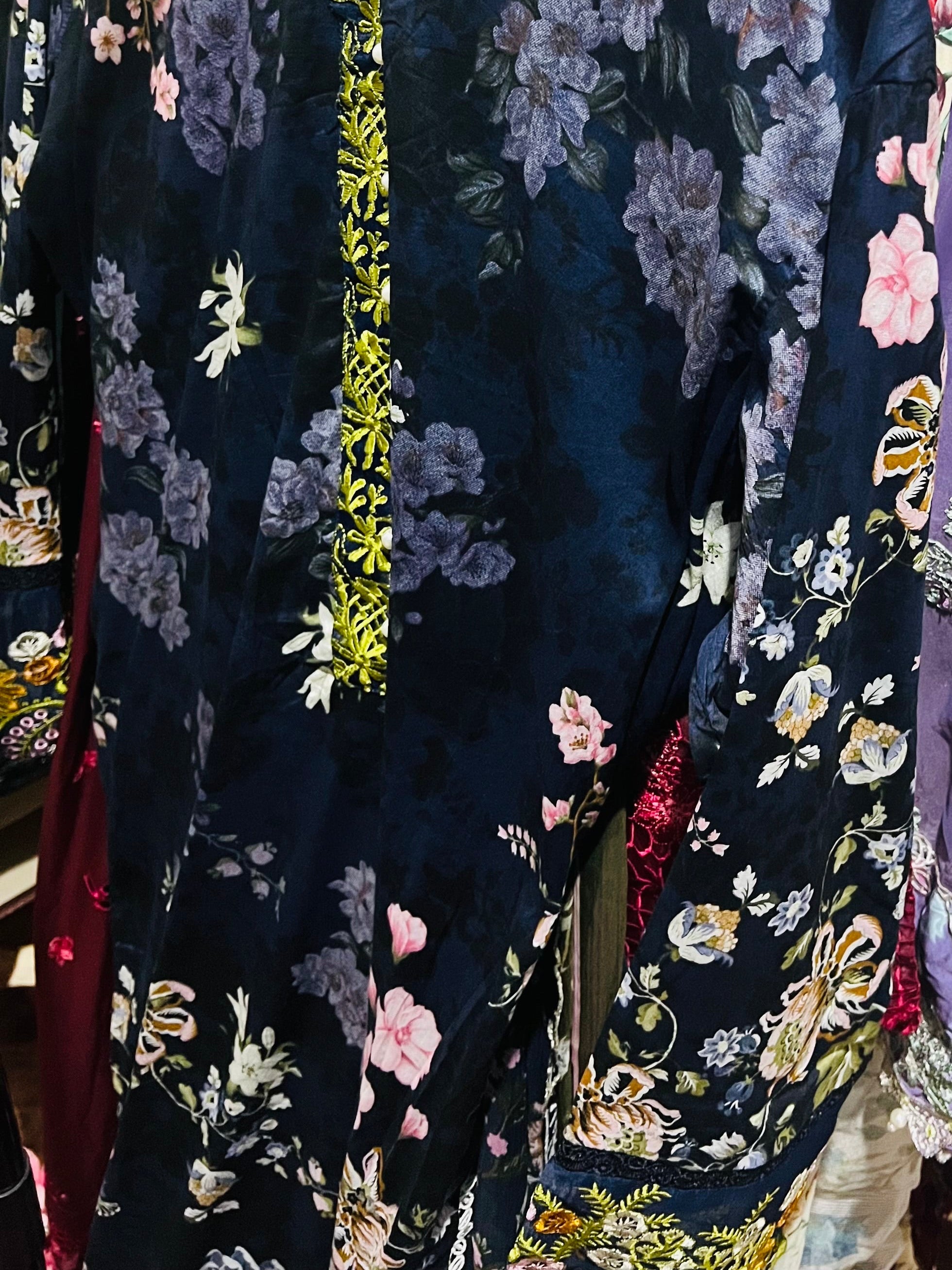 Asifa nabeel master copy stiched lawn