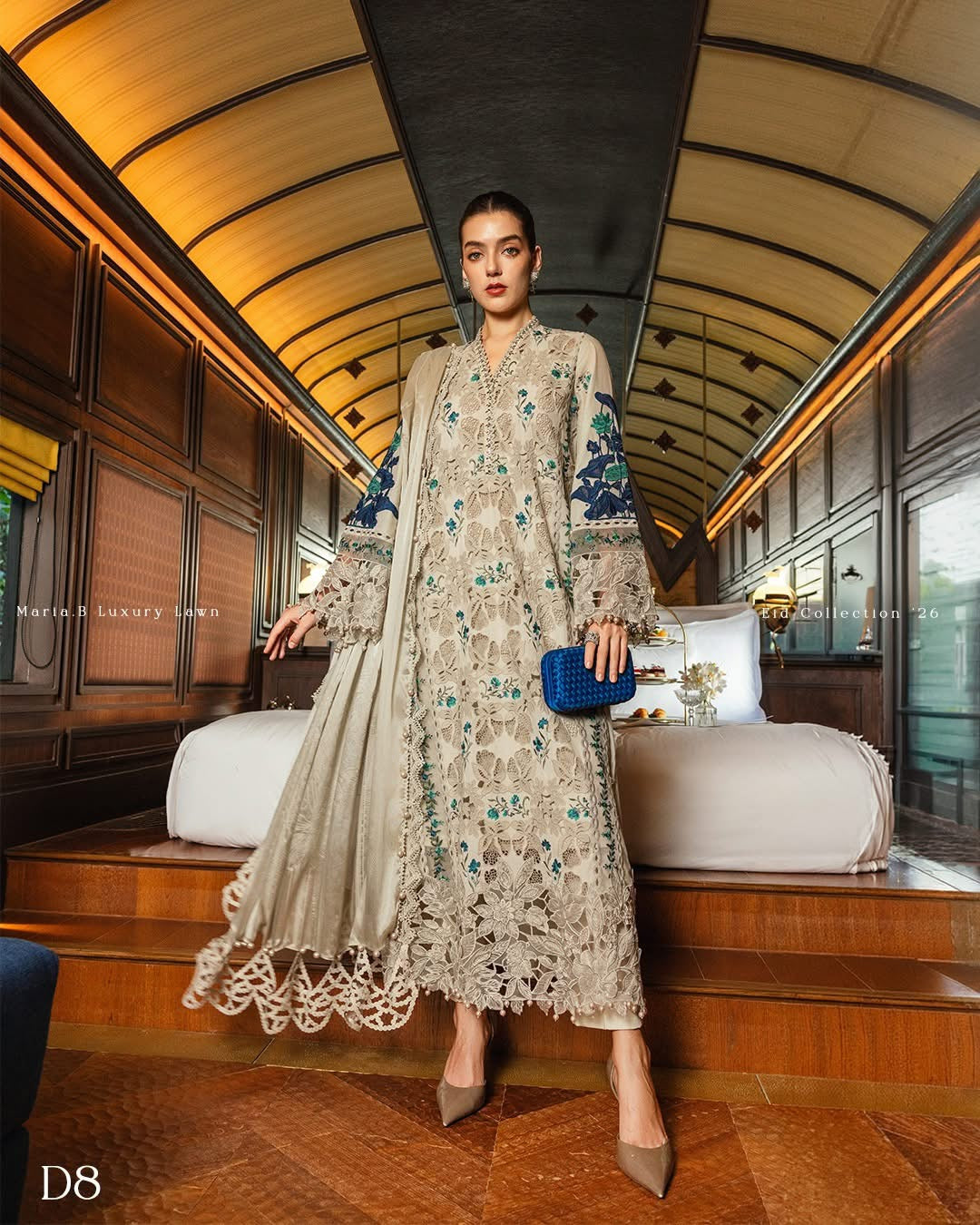Maria b stiched luxury lawn master copy