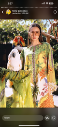 Maria b m print stiched lawn