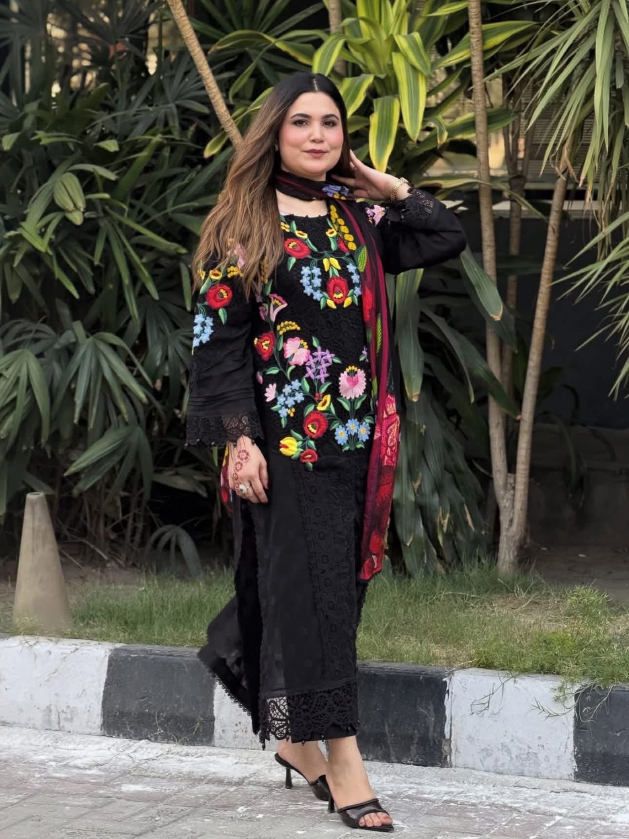 Maria b master copy stiched luxury lawn