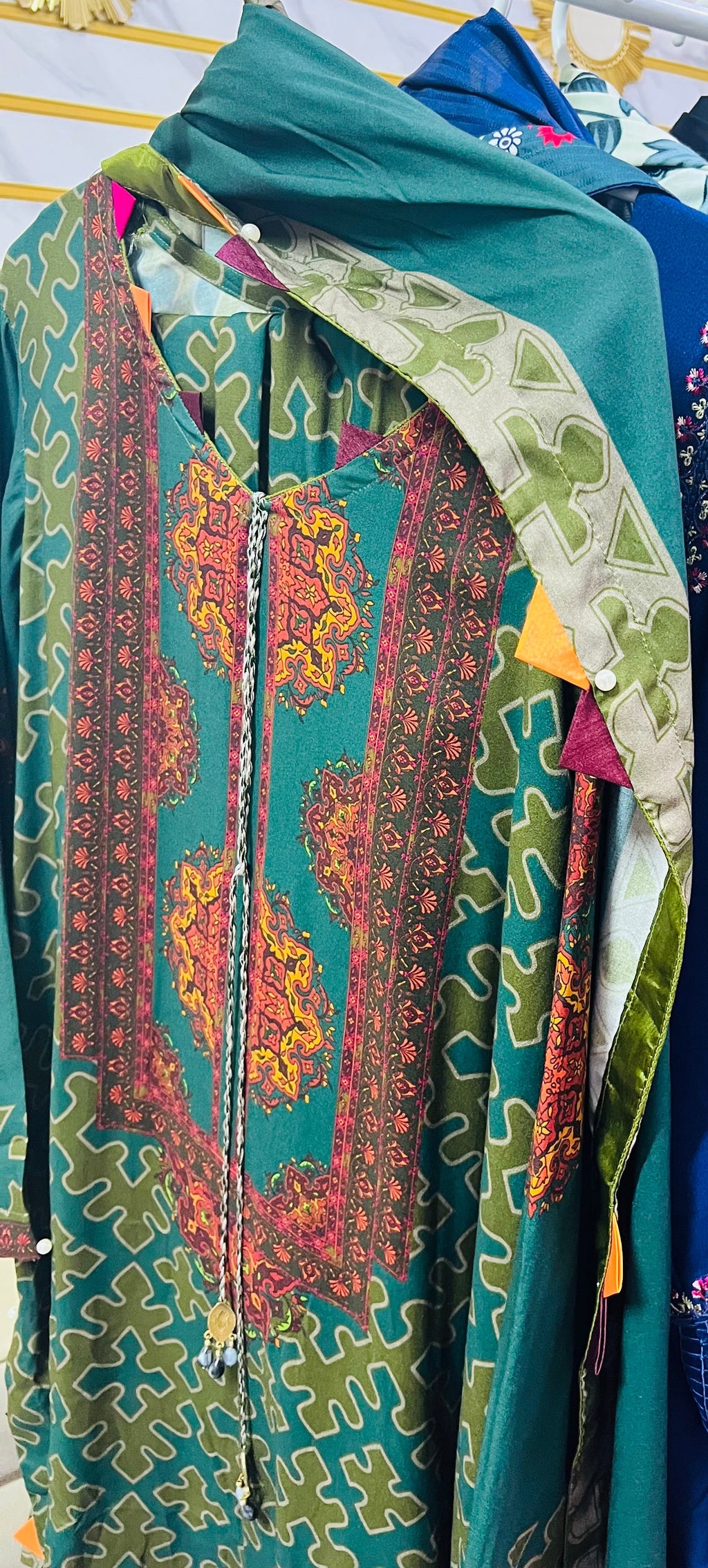 Charizma orignal 3 pc stiched linen