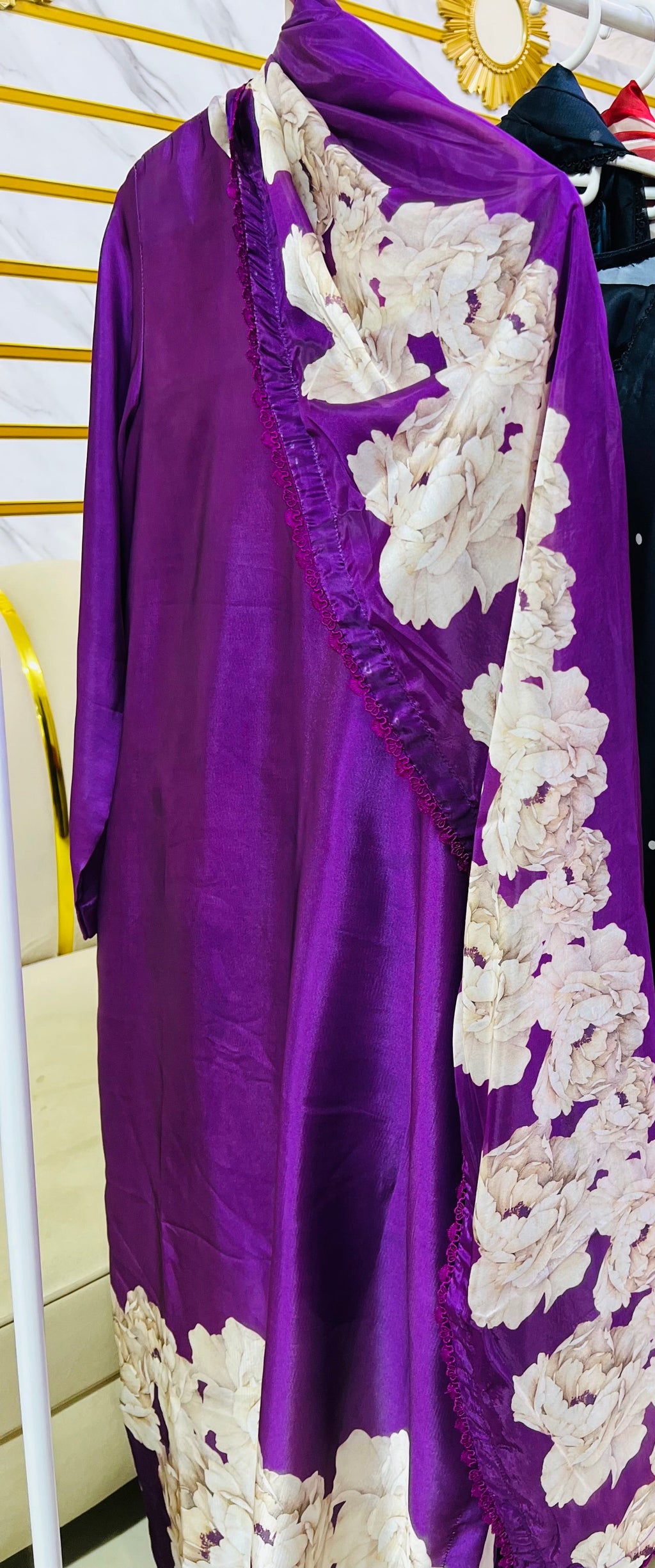 3 pc silk suit trendy code