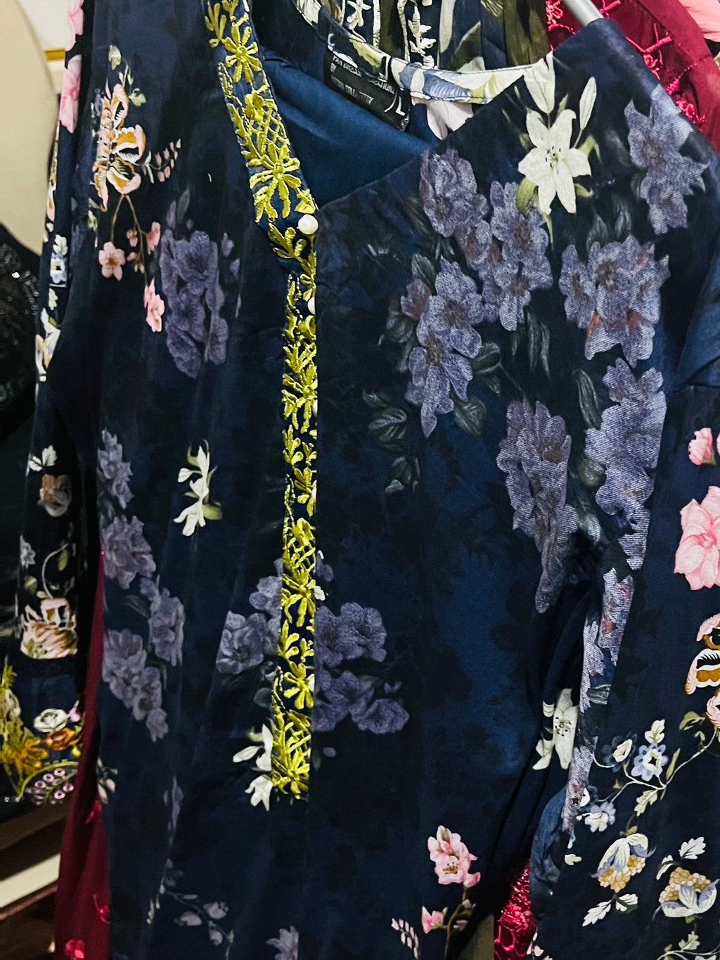 Asifa nabeel master copy stiched lawn