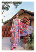 Maria b stiched lawn embroided