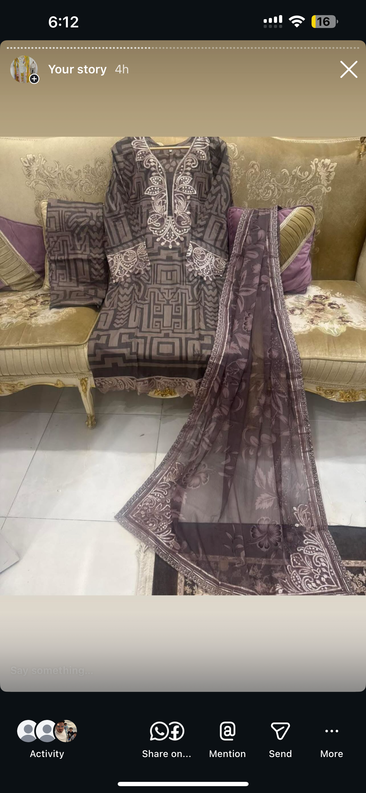 Matia b stiched lawn collection